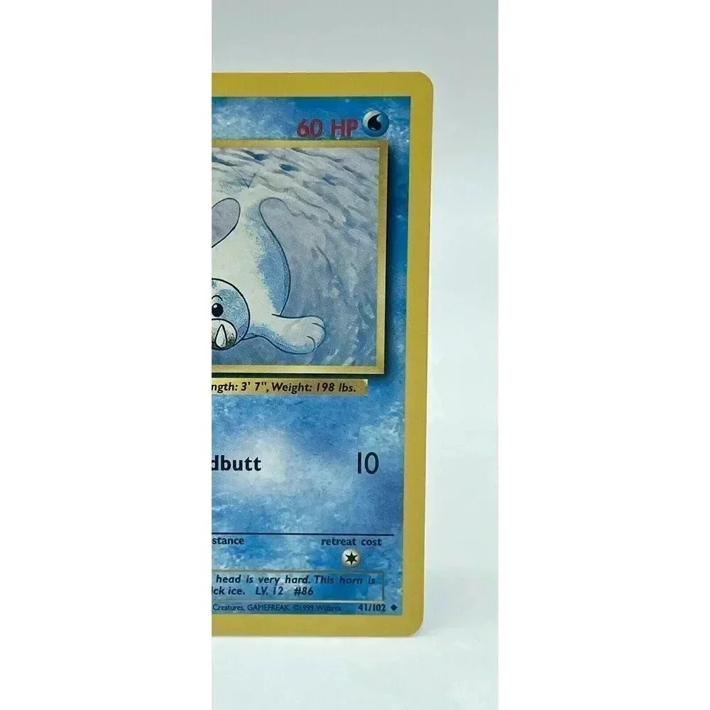 Seel 41/102 Base Set‎ Unlimited Uncommon Pokémon TCG Non Holo Vintage 1999 LP